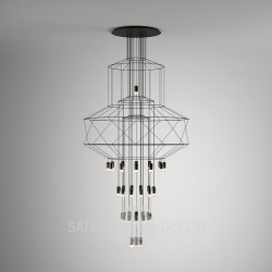 Vibia подвес wireflowchandelier