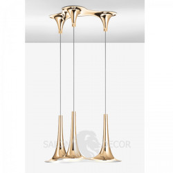 Потолочный светильник Axo light sp3-nafir-pink-gold