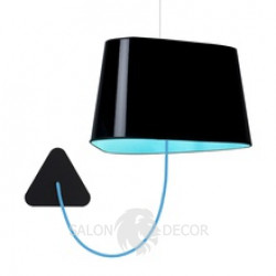 Бра Designheure GRAND-NUAGE-suspendue-Noir-Bleu