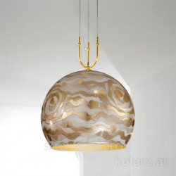 Потолочный светильник Kolarz 0392.31+1XL.3.Aq.Ch