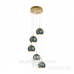 Потолочный светильник Kolarz 0392.35 3.3.Aq.BG
