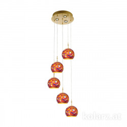 Потолочный светильник Kolarz 0392.35 3.3.Aq.RV