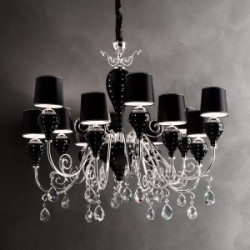 Люстра Masiero BLACK GRACE 12