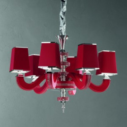 Люстра Masiero GLIIM 6 RED